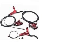 Zoom Frein à disque hydraulique pour E-bike HB-875-E Kit avant et arrière sans rotor Rouge