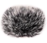 Zoom H1 Microphone Pare-Vent H1n Furry Windscreen Cache-Vent pour Microphone de 2,5 poucesx 40 mm (L x P) pour Zoom H1 Apogee Mic et Plus,Noir