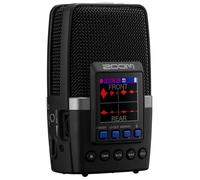 Zoom - H2essential - Enregistreur 4 Pistes 32 Bits à Virgule Flottante - 2 Capsules unidirectionnelles et Une Capsule bidirectionnelle - dictaphone Noir