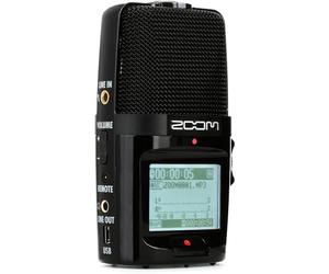 Zoom H2n Enregistreur stéréo/Surround 360°, Microphones X/Y et Mid-Side, Compatible Google VR, Enregistrement sur Carte SD, pour l’Enregistrement de Musique, Audio à l'image, interviews, réunions