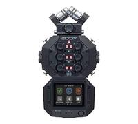 Zoom H8 Enregistreur portable à 12 pistes, microphones stéréo, 6 entrées, interface tactile, interface audio USB, alimenté par batterie, pour audio stéréo/multipiste pour vidéo, podcasting et musique
