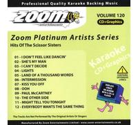 Zoom Karaoke - Zoom G - Platinum Artists 120: The Scissor Sisters