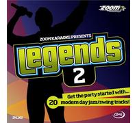 Zoom Karaoke - Zoom Karaoke CD+G - Legends Volume 2 - 20 Jazz/Swing Tracks [Card Wallet]
