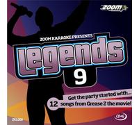 Zoom Karaoke - Zoom Karaoke CD+G - Legends Volume 9 - Grease 2 Soundtrack [Card Wallet]
