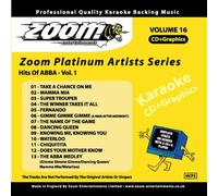 Zoom Karaoke - Zoom Karaoke CD+G-Platinum Artists 16: Abba [Import]