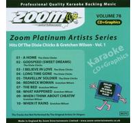 Zoom Karaoke - Zoom Karaoke CD+G - Platinum Artists 78: The Dixie Chicks & Gretchen Wilson 1