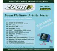 Zoom Karaoke - Zoom Karaoke CD+G-Platinum Artists 87: Joss Stone & Kelly Clarkson [Import]