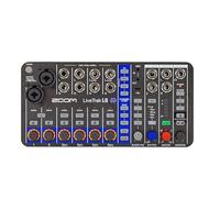 Zoom LiveTrak L6 Mixeur/enregistreur numérique alimenté par piles, flotteur 32 bits, 10 canaux, 2 combo + 4 entrées stéréo, MIDI, effets, tampons de son, égaliseur 3 bandes, interface audio, pour