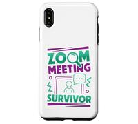 Zoom Meeting Survivor Coque pour iPhone XS Max
