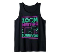 Zoom Meeting Survivor Débardeur