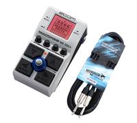 Zoom MS-50G+ Pédale d'effet pour guitare MultiStomp + câble de guitare Keepdrum