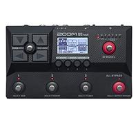 ZOOM Pédale multi-effets B2 FOUR Bass avec émulation d'ampli et DI pour scène, studio et enregistrement, avec looper et rythme, version britannique