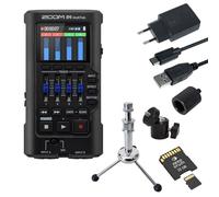 Zoom R4 MultiTrak Enregistreur audio mobile 4 pistes + kit d'accessoires Keepdrum