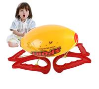 Zoom Sliding Sphere - Double Handle Tension Cord, Coordination Movement Exercise Unit, Cooperative Hand Pull Sliding Gear, Heavy Duty Synthetic Polymer Activity Tool | Fitness Toy for Youth & Adult