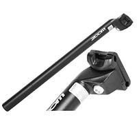 Zoom SP-C212 Tige de selle vélo de route Fixie à engrenage fixe Vélo VTT Argent Noir 26,8 mm