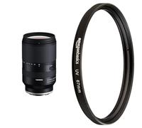 Zoom Tamron - 18-300 mm F/3.5-6.3 Di III-A VC VXD - Monture Fujifilm X & Amazon Basics Ultraviolet Filtre de Protection UV - 67mm, Noir
