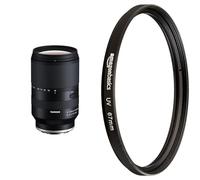 Zoom Tamron - 18-300 mm F/3.5-6.3 Di III-A VC VXD - Monture Sony E & Amazon Basics Ultraviolet Filtre de Protection UV - 67mm, Noir