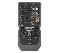 Zoom U-24 enregistreur audio numérique 24 bit 96 kHz Noir