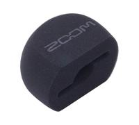 Zoom - WSH-6 - Bonnette en mousse pour microphone XHY-6 | Réduit le bruit du vent lors des prises de vue extérieures, noir avec logo Zoom gris