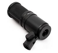Zoom ZDM-1 - Microphone dynamique à large membrane - Directivité supercardioïde - XLR - Support pivotant et adaptateur pied micro
