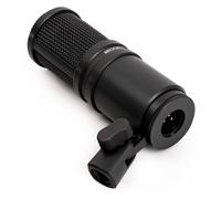 Zoom ZDM-1 - Microphone dynamique à large membrane - Directivité supercardioïde - XLR - Support pivotant et adaptateur pied micro