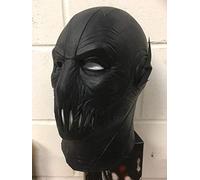 Zoom ZOOMER Flash UK halloween carnaval cosplay noir latex Cosplay PROTECTION COMPLÈTE CASQUE MASQUE - UNIVERSEL TAILLE