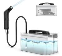 Zooma Bidet de voyage électrique, 2,3 l, bidet portable, douchette électrique B-idet pour toilettes, extérieur, camping, bouteille pulvérisateur à main, bouteille périnéale pour femme, homme, enfant