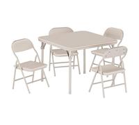 ZoomBuggy Table Enfant avec 2 Chaise et Pliable, Ensemble de Table pour Enfants Table et Chaises pour Chambre d'enfant, Rembourrées pour Salle à Manger, Garderie,Salle de rèch et