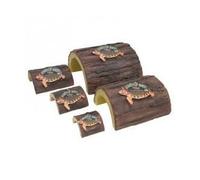 ZOOMED Abri imitation bois - M - Pour tortue, reptile et amphibien