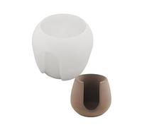 ZOOMIMI Moules cylindriques en silicone pour résine époxy, bougeoir, bougeoir, chauffe-plat, support de plante hydroponique