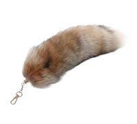 ZOOMIMI Porte-clés queue en peluche avec pendentif en forme de queue d'animal pour sac à main