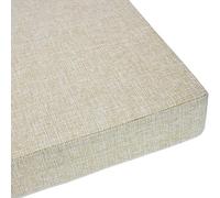 Zoomlie Coussin pour banc 2 à 3 places, pour intérieur et extérieur - Coussin de banquette de jardin avec mousse haute densité 50D pour chaises à bascule de jardin, patio, meubles d’intérieur et d