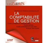 Zoom's La Comptabilité de gestion 2015-2016, 16ème Ed.
