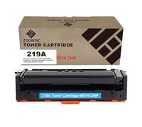 ZOOMTEC 219A W2191A avec Puce Cartouche de Toner Compatible pour Imprimante HP Color LaserJet Pro MFP 3302FDWG 3302FDW 3302SDW 3302SDWG 3302FDN 3302FDNG 3202DN 3202DW (1x Cyan, avec Puce)