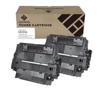 ZOOMTEC CE255A 255A Cartouches de Toner Compatible avec Imprimantes HP LaserJet P3010 P3011 P3015 P3015d P3015dn P3015n P3015x Enterprise 500 MFP M525dn M525f (1 Noir)