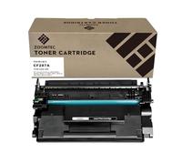 ZOOMTEC CF287A 87A Cartouche de Toner Noir Compatible pour Imprimante HP Laserjet Enterprise M506 M506n M506dn M506x Pro M501 M501n M501dn MFP M527 M527dn M527c (1x Noir)