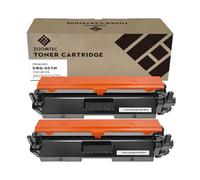 ZOOMTEC CRG-051H CRG 051H Cartouche de Toner Compatible pour Imprimante Canon i-SENSYS ImageCLASS LBP-160 LBP-162dw LBP-162dwf MF260 MF264dw MF267dw MF269dw (2X Noir)