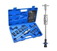 Zoomtools 12/13 Pcs Extracteur de Roulement Intérieur 8-32 mm, Marteau Coulissant pour Voiture et Moto (13PC 2X(8+10mm))