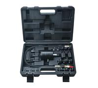 Zoomtools 21 Pièces Kit d'extracteur d'injecteur pneumatique, Ensemble d'outils de Retrait pour injecteur Diesel avec 19 Adaptateur