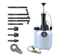 Zoomtools 3L Outil de Remplissage d'Huile de Boîte de Vitesses, système de remplissage d'huile, outils de pompe de transfert de fluide avec adaptateurs