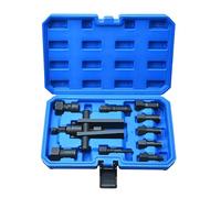 Zoomtools Lot de 10 outils de retrait de roulement intérieur pour store de moto 8-25 mm