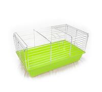 ZooPaul Cage complète pour lapin, lapin, lapin, lapin, lapin, taille XL, vert citron 78 x 47 x 37 cm