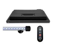 ZooPaul DayNight Couvercle d'aquarium LED 60 x 30 cm Lumière du jour Veilleuse Terrarium Éclairage Minuterie Variateur