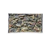 ZooPaul Décor de fond d'aquarium 3D 100 x 40 cm, 100 x 50 cm, 100 x 60 cm, pour terrarium, rocher, roche, racine, structure Amazonas