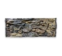 ZooPaul Fond d'aquarium 3D - Structure en pierre - 120 x 50 cm - Fond d'aquarium - Décoration pour terrarium