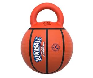 ZOOPIZ Ballon Basket Sauteur avec Poignée pour Chien - Jouet Résistant et Interactif, Stimule l’Activité Physique, Prise en Main Facile, 40x20x20 cm