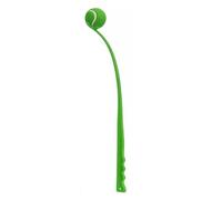 ZOOPIZ Lanceur de Balle pour Chien avec Balle Incluse - Jouet interactif Lance Balle Chien intérieur/extérieur - Poignée Ergonomique - Lance Balle pour Chien (Vert)