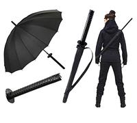 zooro Samurai Umbrella Windproof Semi-automatic Ninja Samurai Umbrella,The Best creative gift (8 Bone)