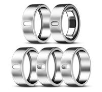 ZOOROO Lot de 5 coques compatibles avec Oura Ring Gen 4/Oura Ring Gen 3 Horizon/Heritage, charge de surport avec coque, protecteur anti-rayures en TPU pour bagues Oura pour homme et femme (taille 12)