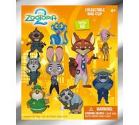 Zootopia Series 1 - Clip de sac à collectionner de 12,7 cm - Sac aveugle (une figurine aléatoire) - Porte-clés Disney Animated Character / Sac à dos Accessoire | Produit sous licence officielle